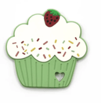 Silicone Teether Toys: Strawberry / yes - The Ridge Kids