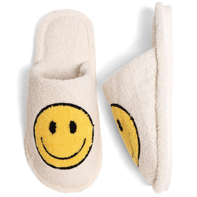 Slippers | Soft Happy Face Slipper | Fashion City - The Ridge Kids