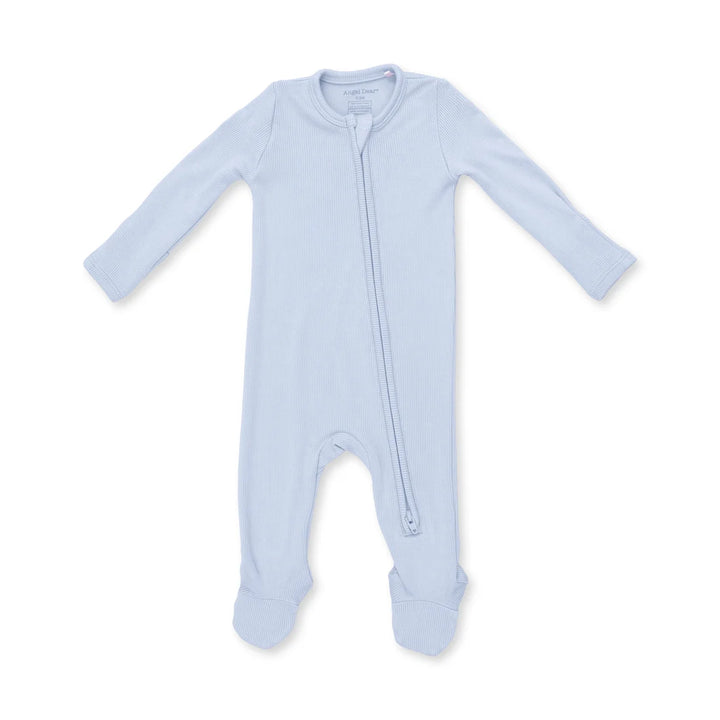 light blue baby onesie 