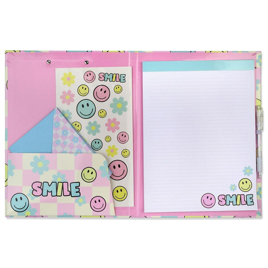 Stationery Set | Happy Check Clipboard set | IScream - The Ridge Kids
