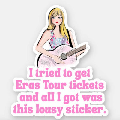 Sticker |Taylor Swift Eras Lousy Sticker| Jennifer Vallez - The Ridge Kids