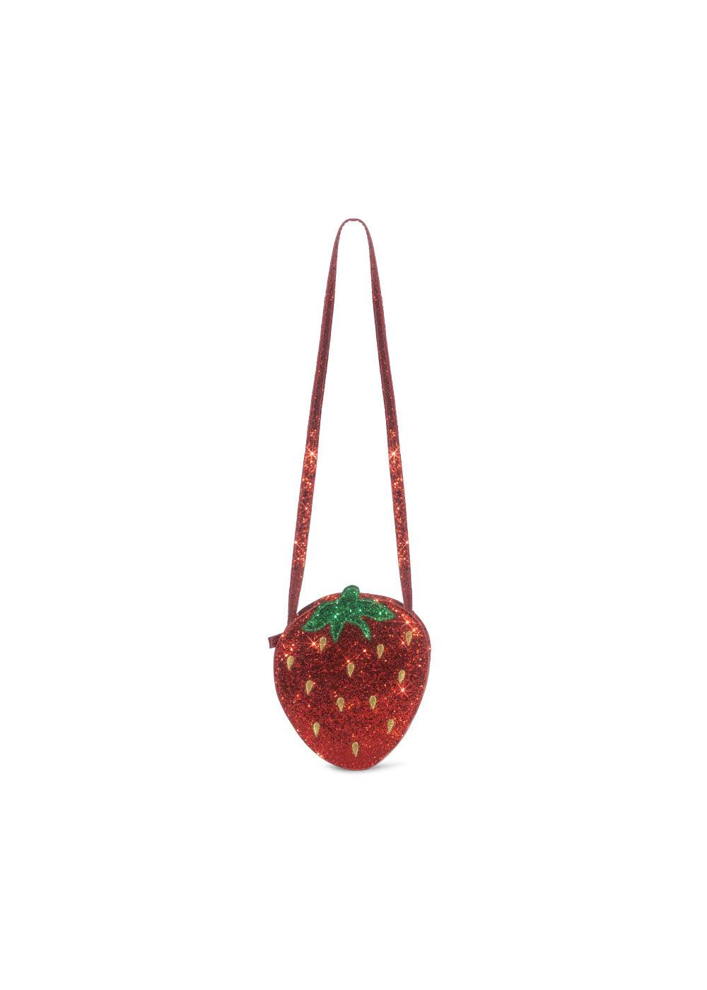 Handbag | Strawberry Shoulder Bag- Barbados Cherry | Konges Slojd