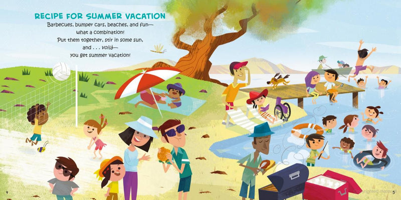 Paperback Books | Summer Vacation Here I Come | D.J. Steinberg