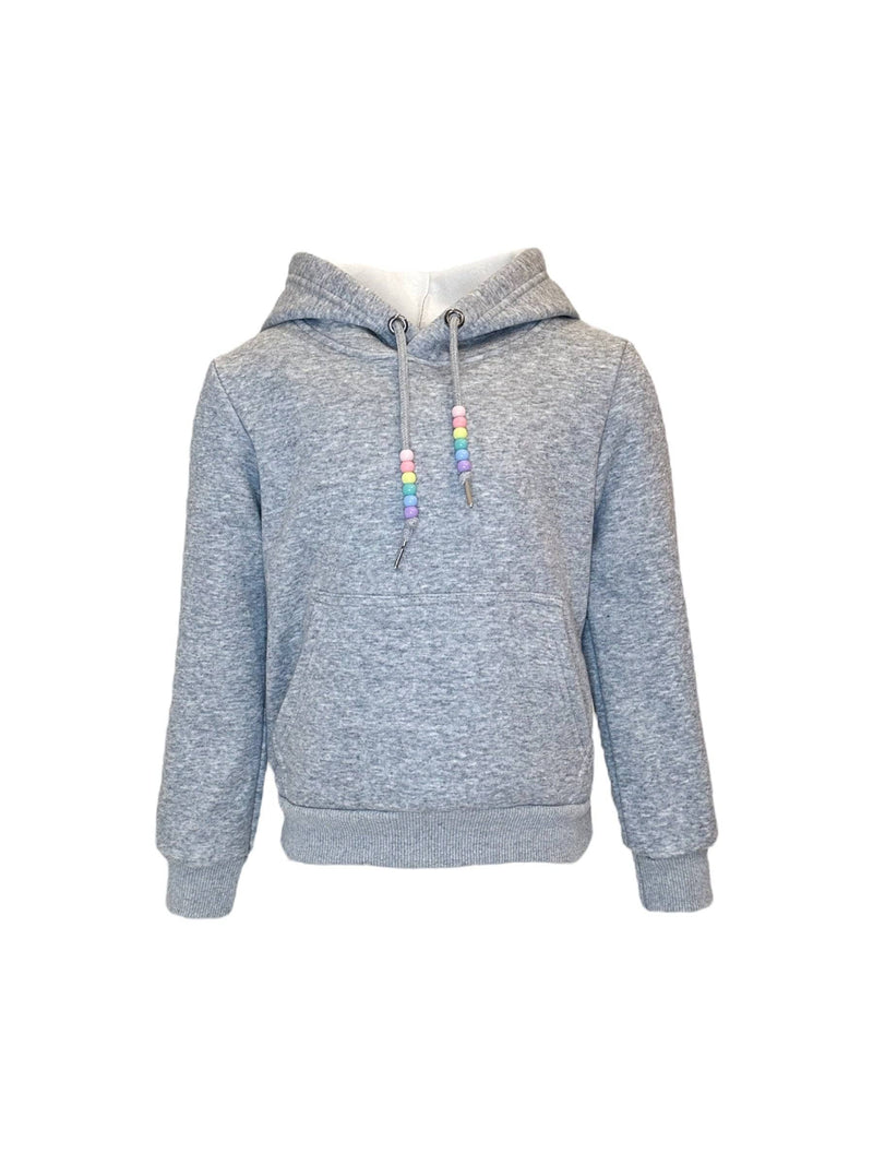 Tween/Adult Sweatshirt | Crystal Rainbow Rain Hoodie | Lola and the Boys
