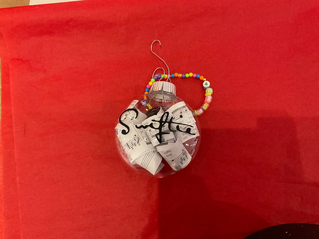 Swiftie Ornament with Bracelet - The Ridge Kids