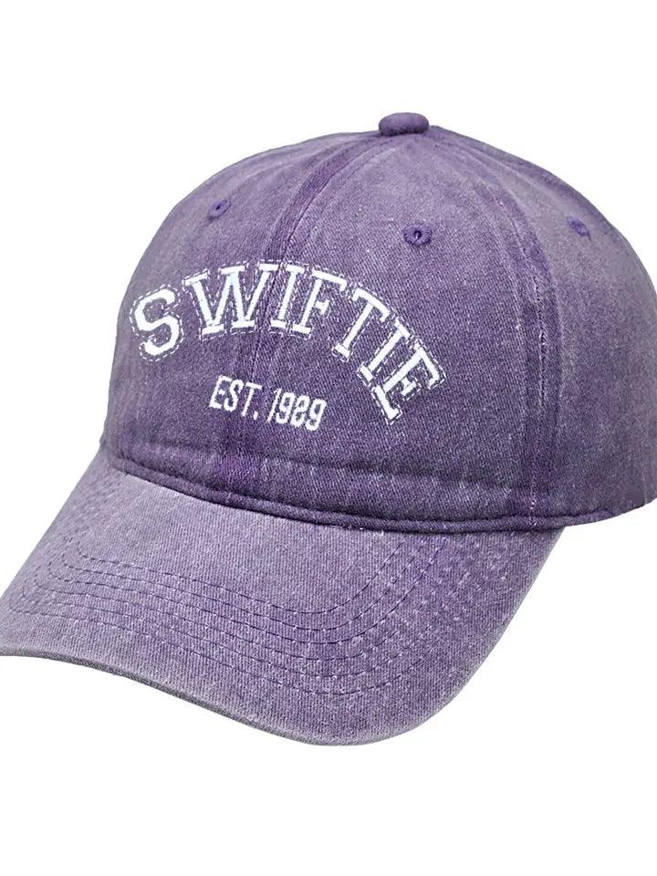 Hats | Taylor Swift: Swiftie Baseball Hat- Purple | Little Trendy