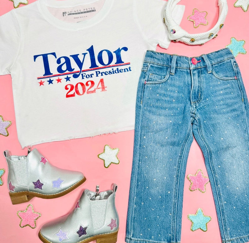 Tween Top | Taylor Swift for President T-Shirt | Prince Peter