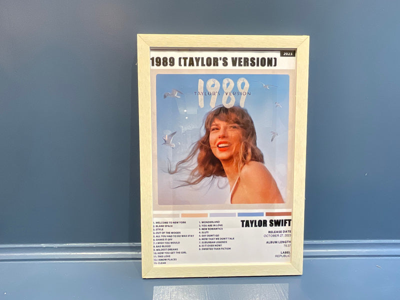 Taylor Swift Album Frames - The Ridge Kids