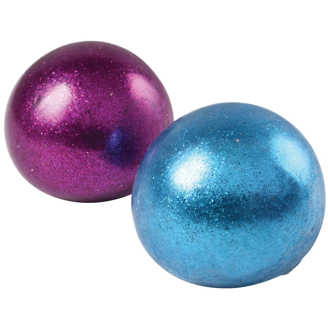Toys | Squish Toy: Glitter Ball - assorted | US Toy Company