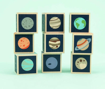 Toys | Planet Wooden Blocks | Uncle Goose - The Ridge Kids