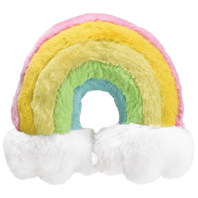 Travel Accessory | Rainbow Furry Neck Pillow | IScream - The Ridge Kids