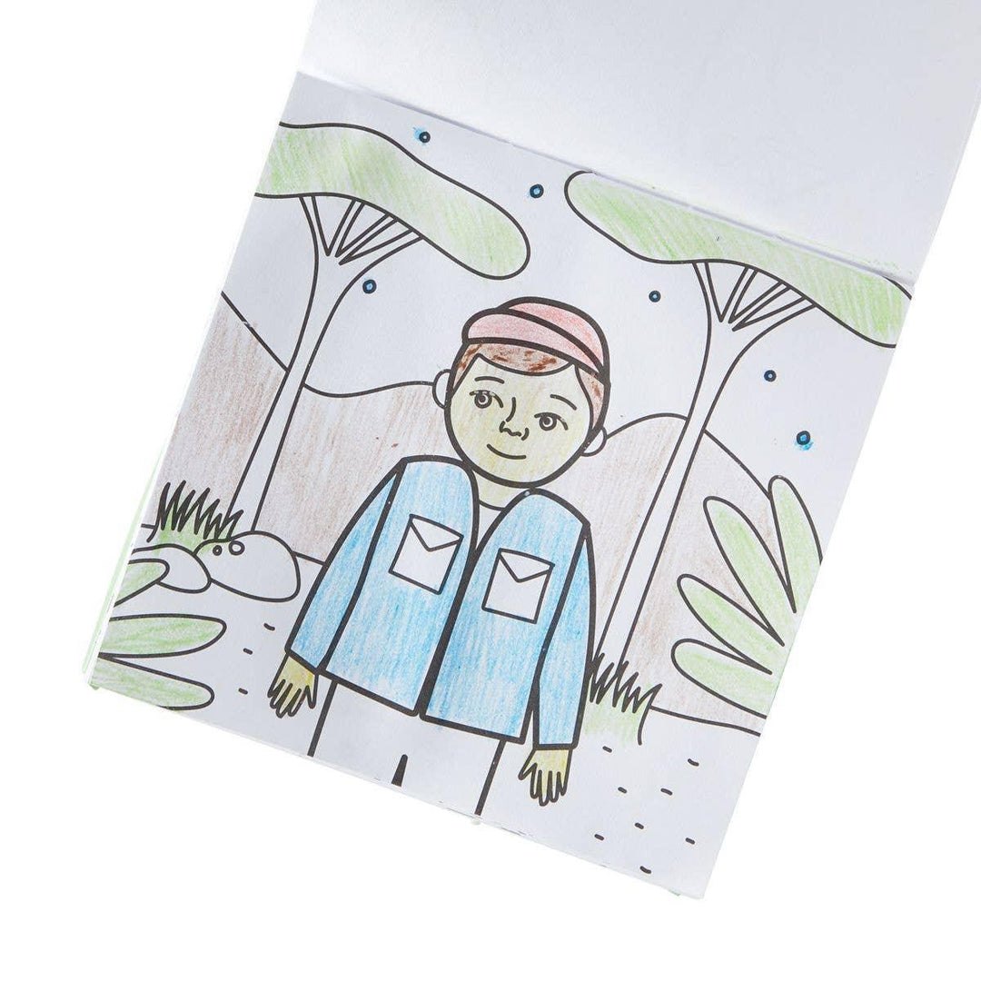 Travel Coloring Set | Carry Along Crayon & Coloring- On Safari | Ooly - The Ridge Kids