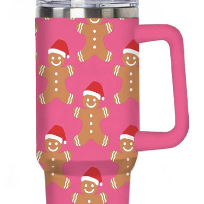 Tumbler | Gingerbread Men with Santa Hats Tumbler| Katydid - The Ridge Kids