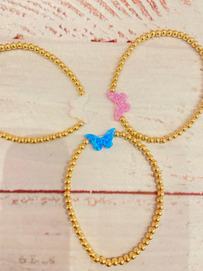Tween Accessories | Butterfly Bracelet Assorted| Bara Boheme Jewelry - The Ridge Kids