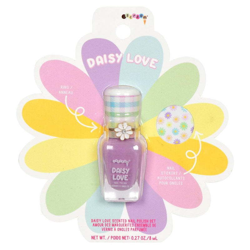 Tween Accessories | Daisy Love Nail Polish and Ring Set | Iscream - The Ridge Kids