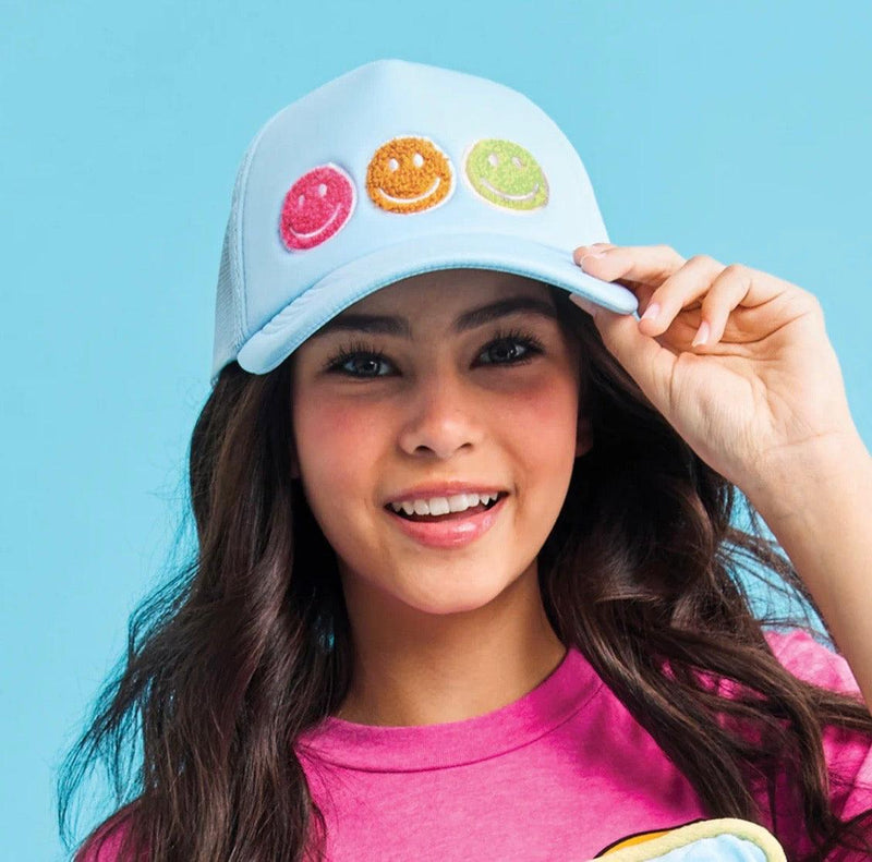 Tween Accessories | You Make Me Smile Trucker Hat | Iscream - The Ridge Kids