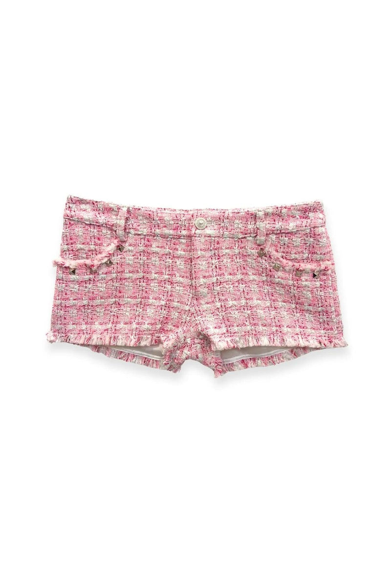 Tween Bottom | Ash Short in Pink Boucle | Katie J NYC - The Ridge Kids