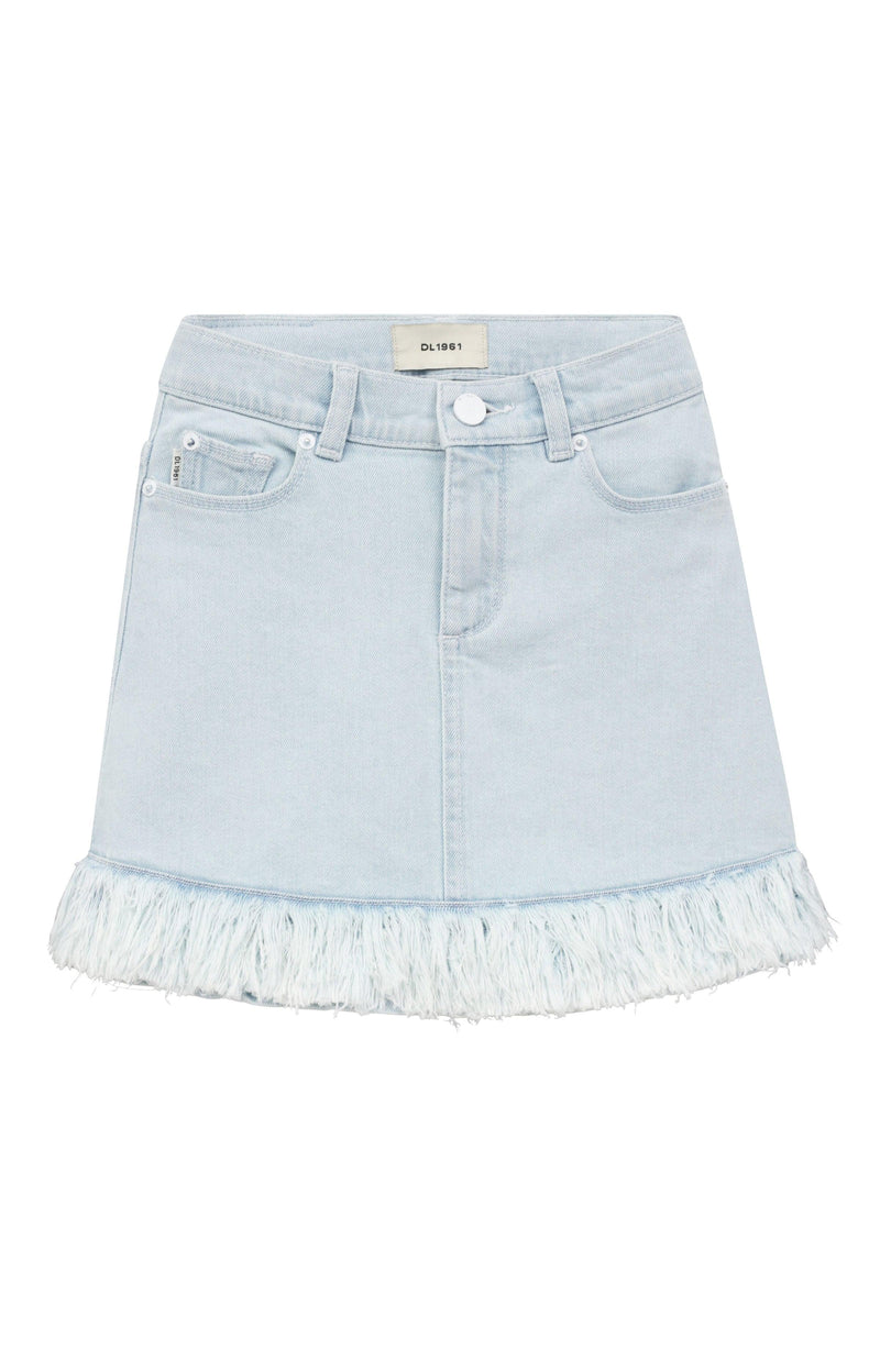 Tween Bottoms | Jenny Mini Jean Skirt in Charter Blue | DL1961 - The Ridge Kids