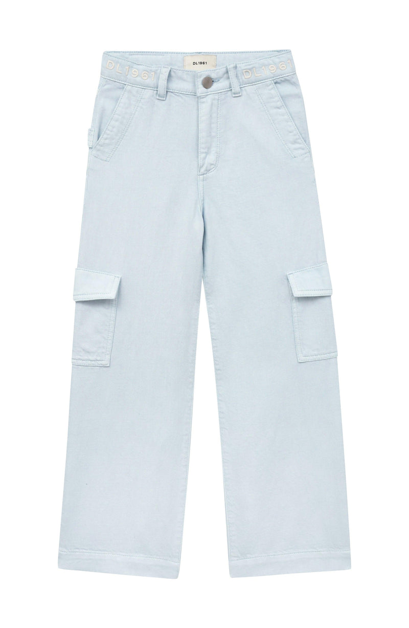 Tween Bottoms | Lily Wide Leg Denim in Charter Blue | DL1961 - The Ridge Kids