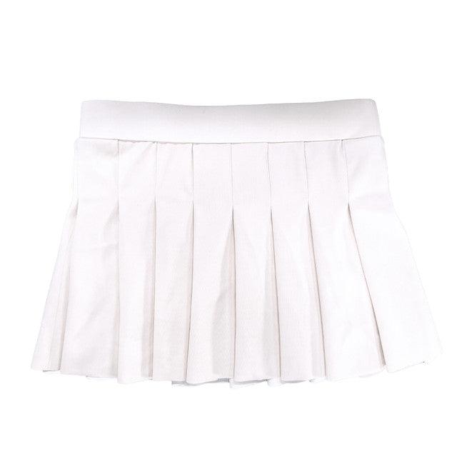 Tween Bottoms | Pleated Active Skirt- White | Shade Critters - The Ridge Kids