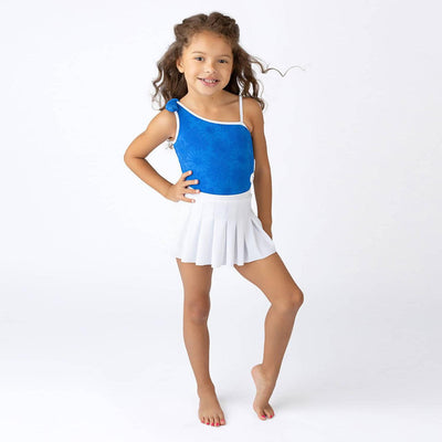 Tween Bottoms | Pleated Active Skirt- White | Shade Critters - The Ridge Kids