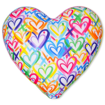 Tween Decor | Corey Paige Hearts Microbead Plush | Iscream - The Ridge Kids