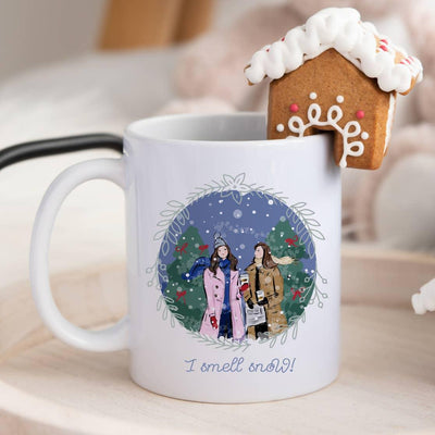 Tween Decor | Gilmore Girls : Smell Snow Coffee Mug | Jennifer Vallez - The Ridge Kids