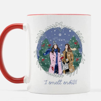 Tween Decor | Gilmore Girls : Smell Snow Coffee Mug | Jennifer Vallez - The Ridge Kids