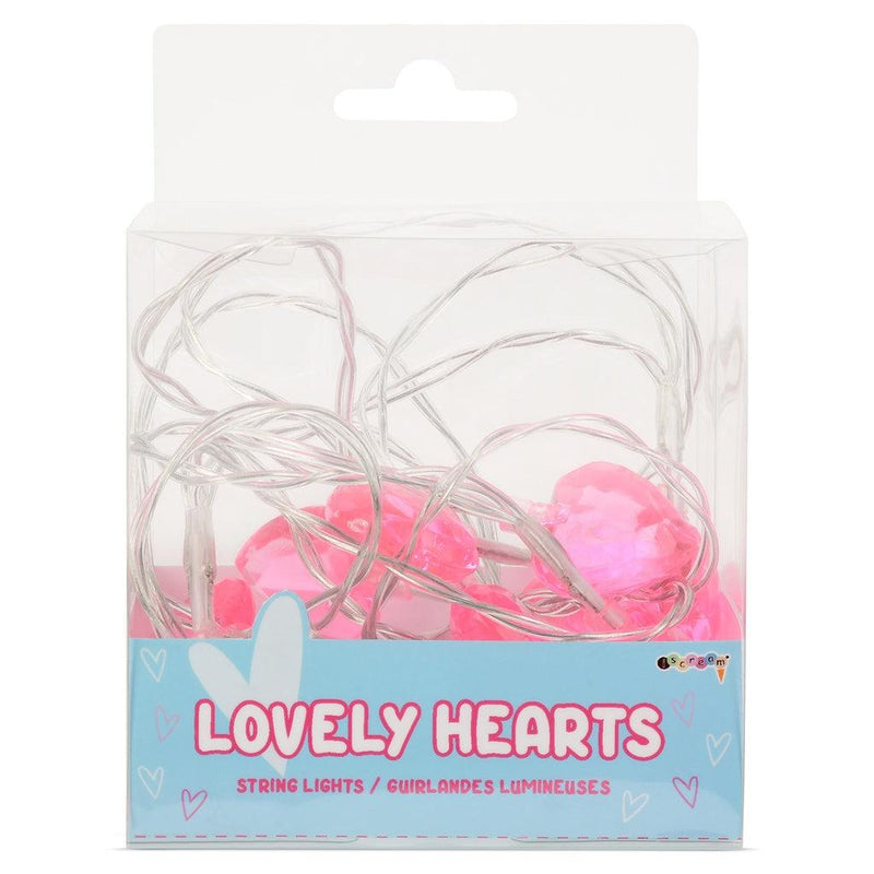 Tween Decor | Lovely Heart String Lights | IScream - The Ridge Kids