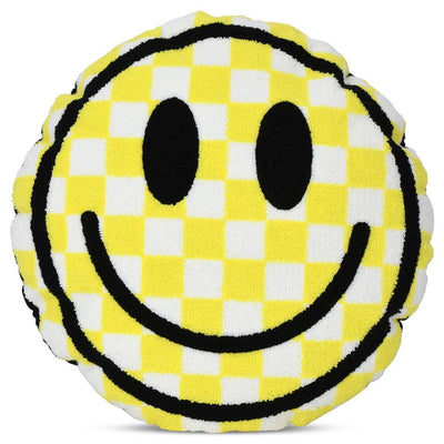 Tween Decor | Pillow- Smile Chenille Checkerboard | Iscream - The Ridge Kids