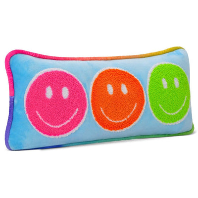 Tween Decor | You Make Me Smile Chenille Pillow | Iscream - The Ridge Kids