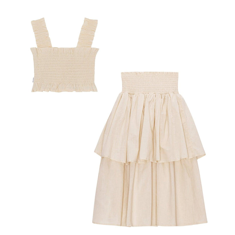 Tween Dress Set | Rolfia Smocked Tank and Skirt Set | Molo - The Ridge Kids