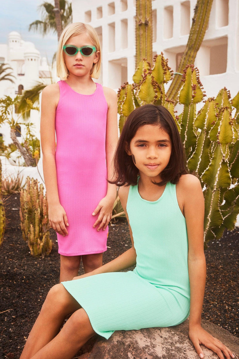 Tween Dresses | Cailey Cool Mint Dress | Molo - The Ridge Kids