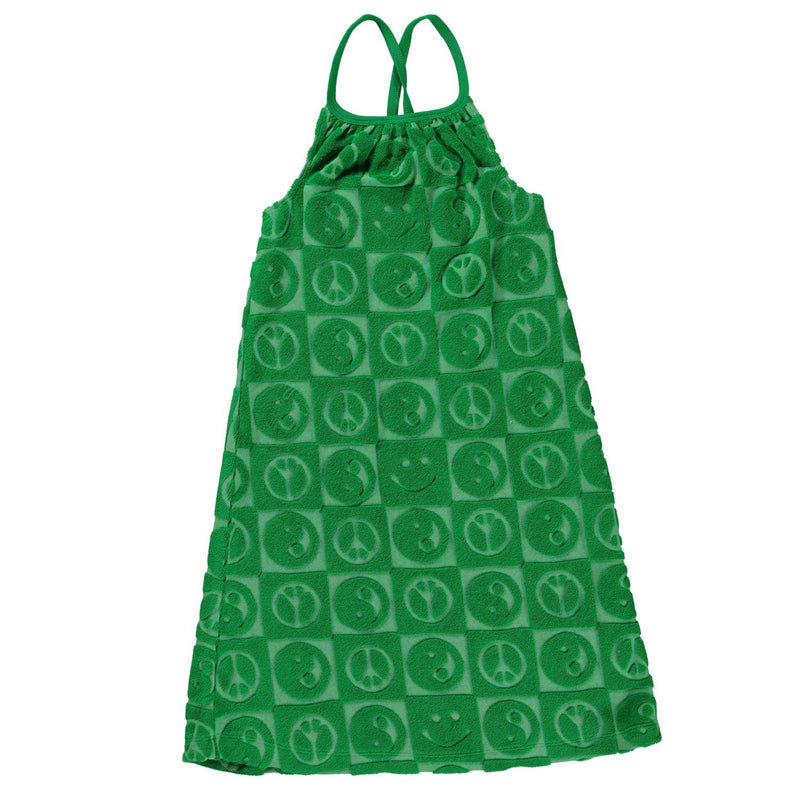 Tween Dresses | Charming Bright Green Dress | Molo - The Ridge Kids