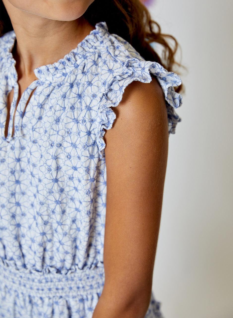 Tween Dresses | Girls Cap-Sleeve Dress | Design History - SML (8) Tween Dresses | Girls Cap-Sleeve Dress | Design History - SML (8)