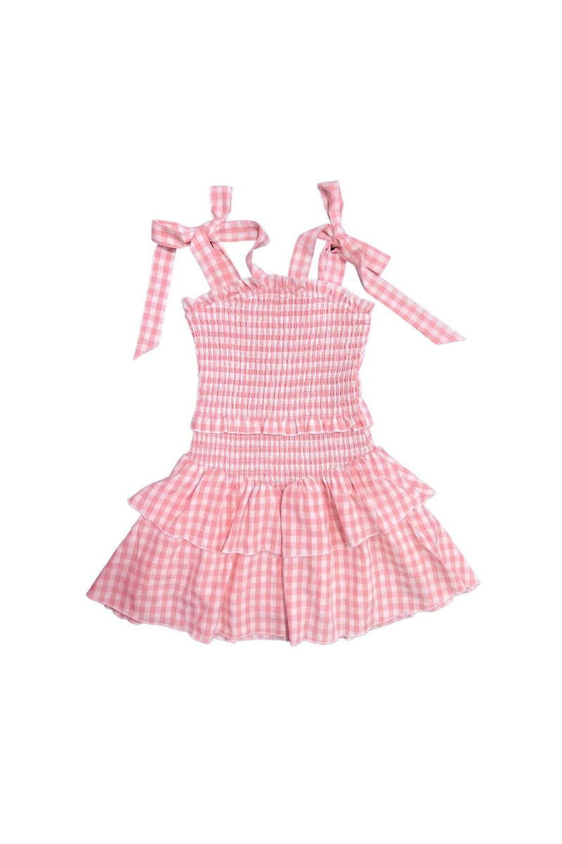 Tween Dresses | Pink Gingham Emerson Dress | Katie J NYC - The Ridge Kids