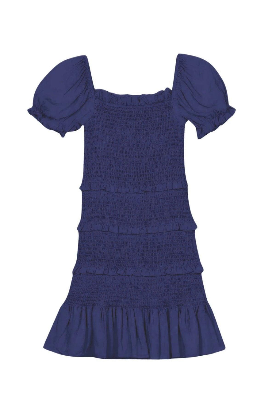 blue tween dresses Tribal | Sleeveless Dress with Crochet Trim main image 1