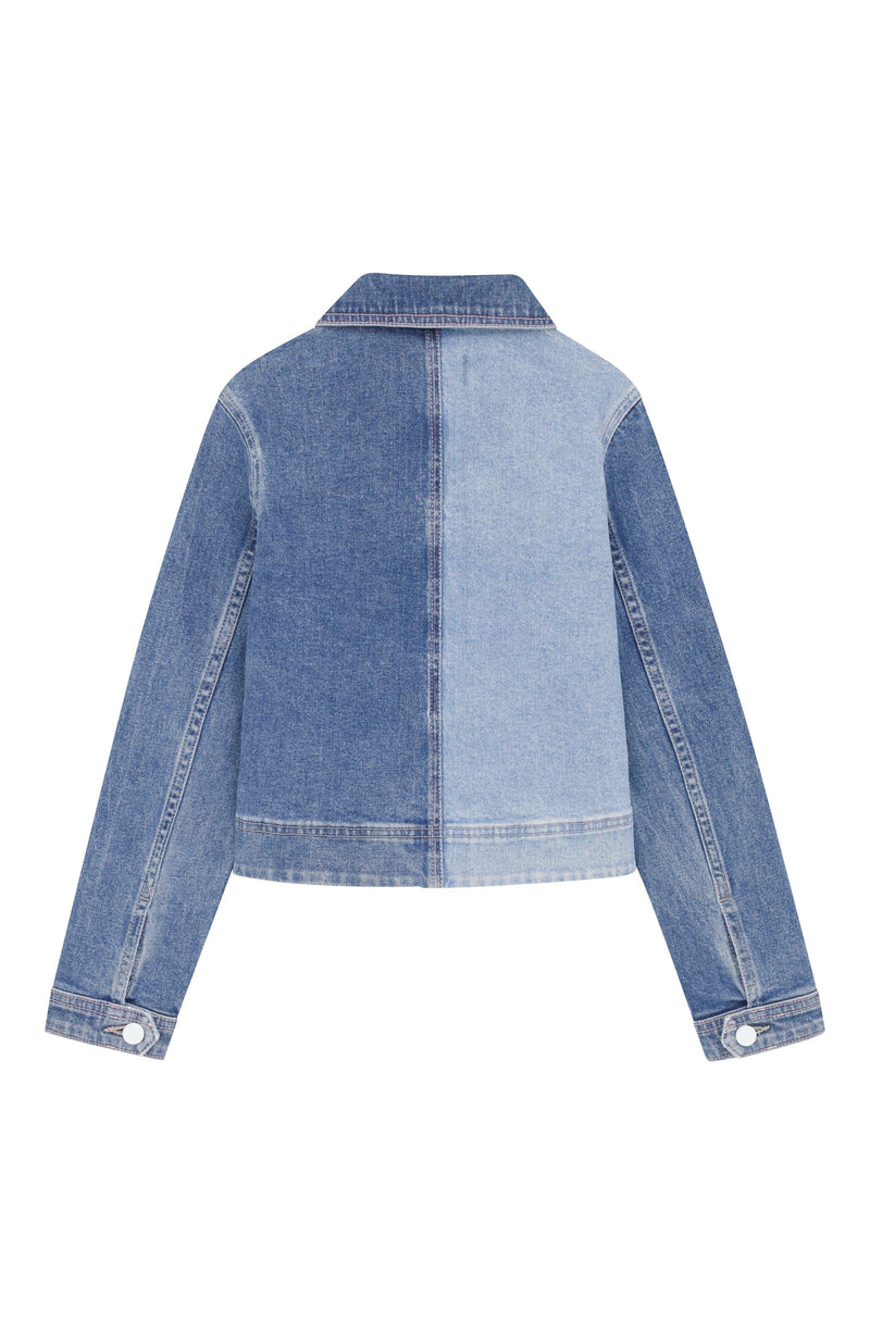 Tween Jacket | Fountain Blocked Manning Jacket | DL1961 - The Ridge Kids