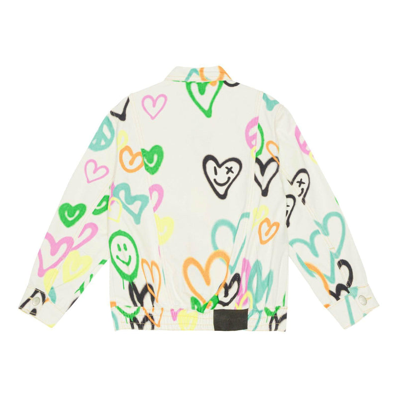 Tween Jacket | Hedly Hearts Color Jacket | Molor - The Ridge Kids