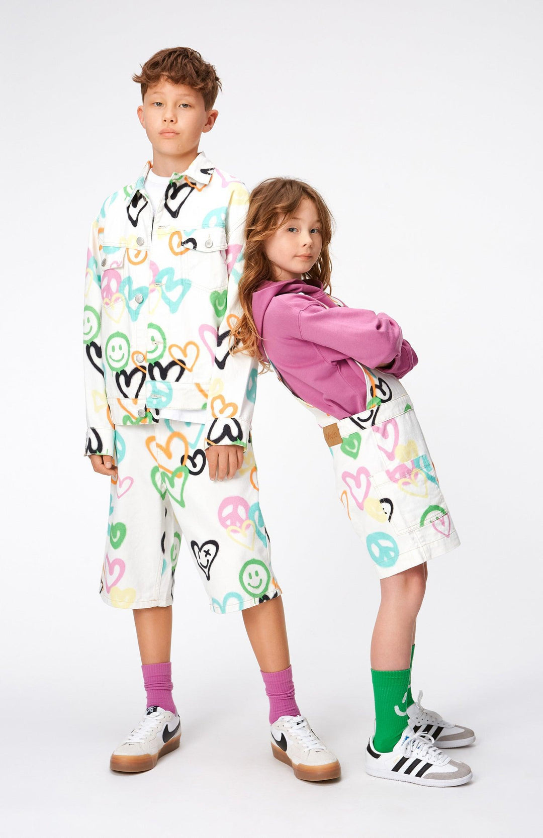 Tween Jacket | Hedly Hearts Color Jacket | Molor - The Ridge Kids
