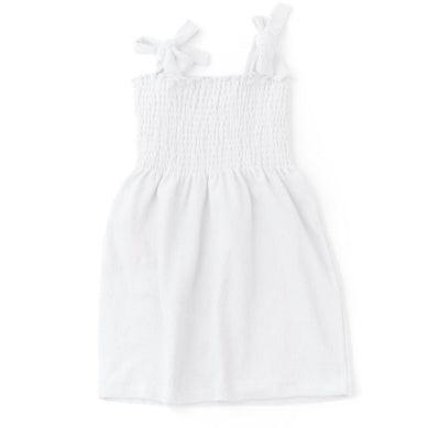 Tween Swimwear | Dress: Terry- White | Shade Critters - The Ridge Kids