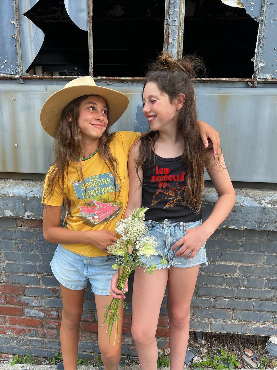 Tween Top | Bruce Springsteen Short Sleeve Tee | Rowdy Sprouts - The Ridge Kids