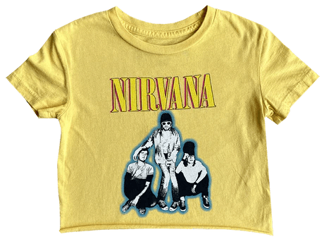 Tween Tops | Not Quite Cropped- Nirvana | Rowdy Sprout - The Ridge Kids
