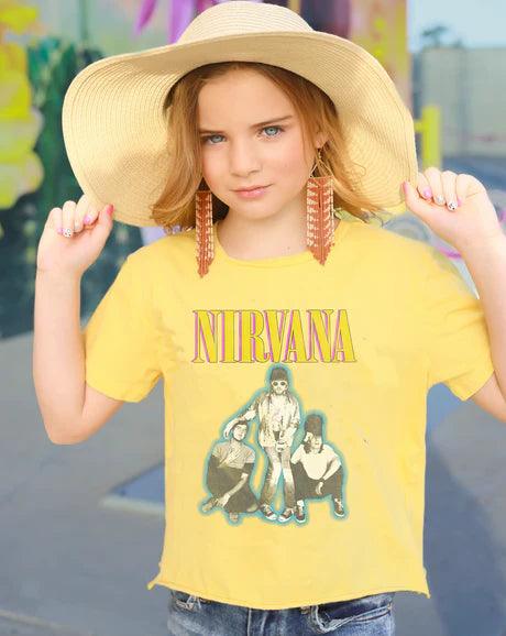 Tween Tops | Not Quite Cropped- Nirvana | Rowdy Sprout - The Ridge Kids