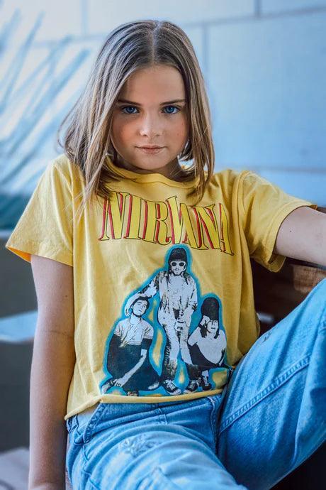 Tween Tops | Not Quite Cropped- Nirvana | Rowdy Sprout - The Ridge Kids