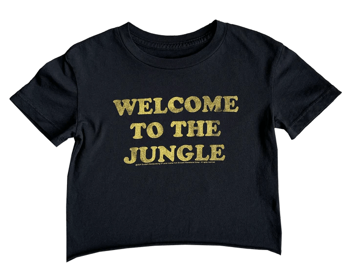 Tween Tops | Not Quite Cropped- Welcome to the Jungle | Rowdy Sprout - The Ridge Kids