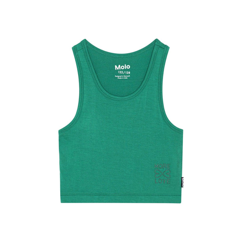 Tween Tops | Rippi Tennis Green Tank | Molo - The Ridge Kids