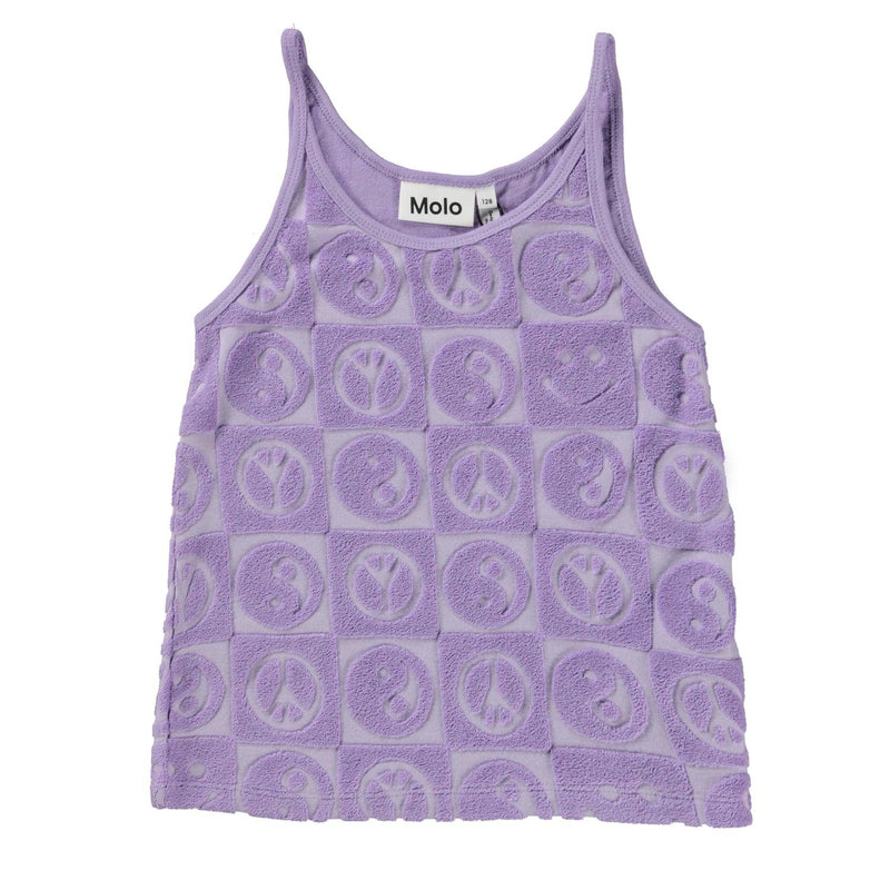 Tween Tops | Rizi Terry Viola Tank | Molo - The Ridge Kids