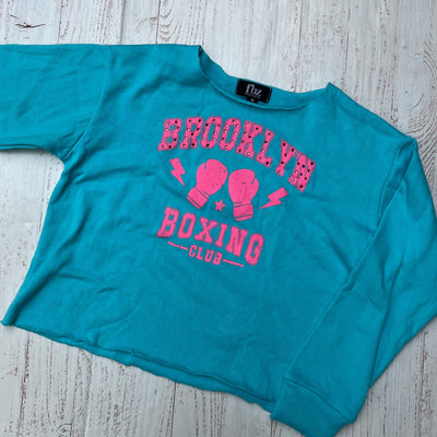 Tween Tops | Sweatshirt - Brooklyn Boxing | Flowers by Zoe - The Ridge Kids