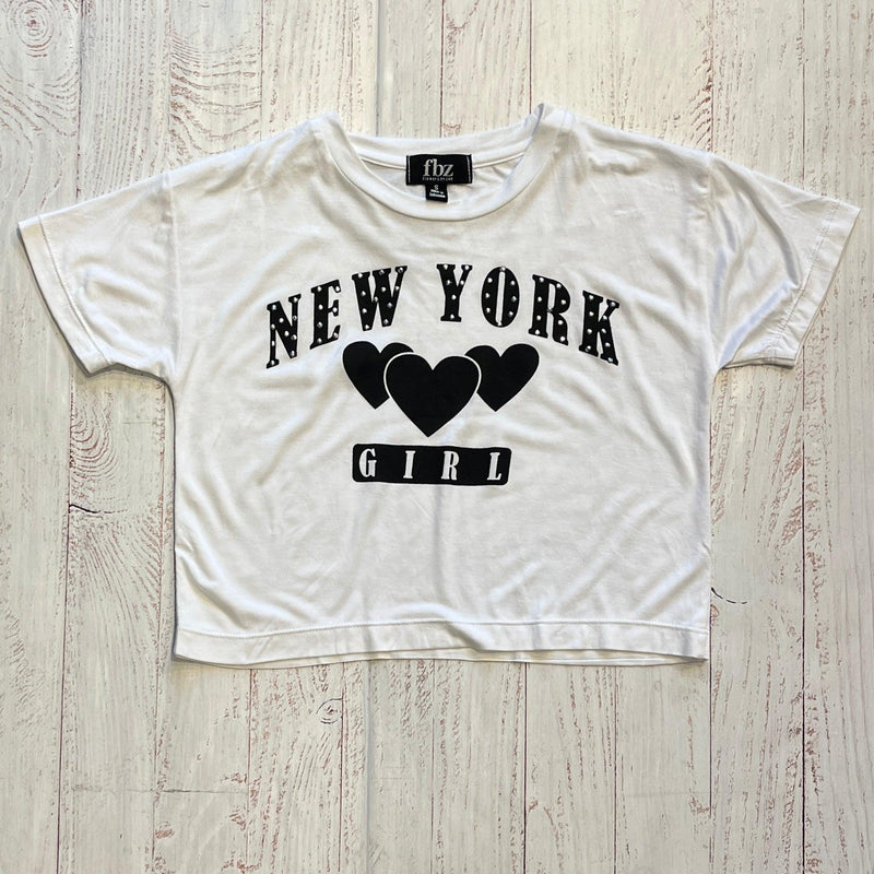 Tween Tops | Tee- New York Girl | Flowers by Zoe - The Ridge Kids